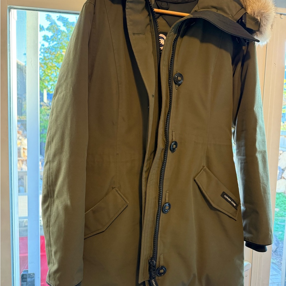 Canada Goose Military Green Parka, Size L